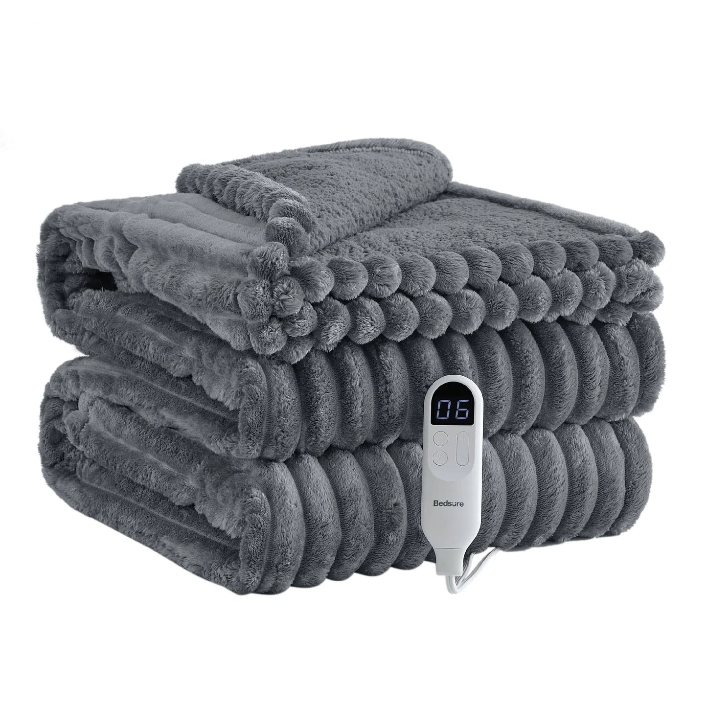 Weighted Fuzzy Calming Heated Blanket