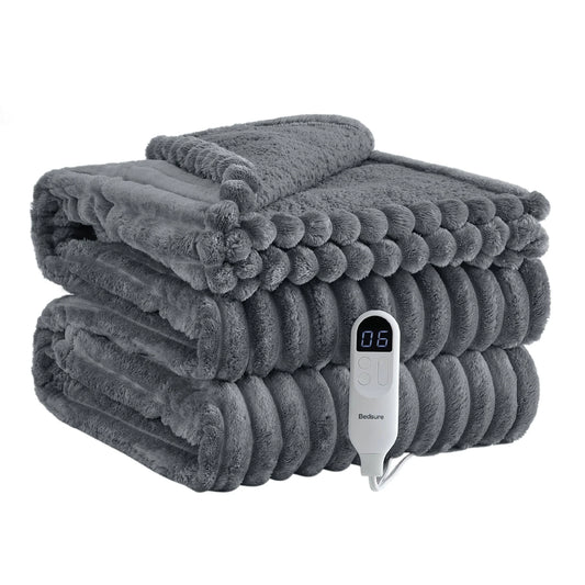 Weighted Fuzzy Calming Heated Blanket