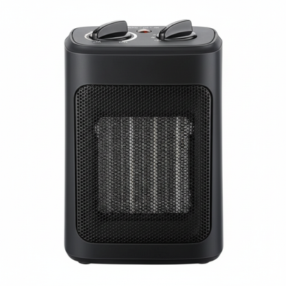 Ceramic Space Heater | 1500W Portable Electric Heater with Adjustable Thermostat Ð Efficient Heating for Small Rooms