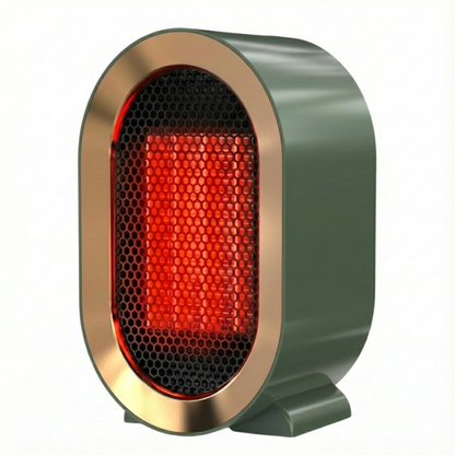 Compact PTC Space Heater | Electric Heater with Adjustable Tilt Design Ð Low Noise Operation for Efficient Heating