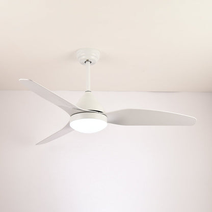 Modern Wood Ceiling Fan with Integrated LED Light | 6-Speed Control for Indoor Comfort 4