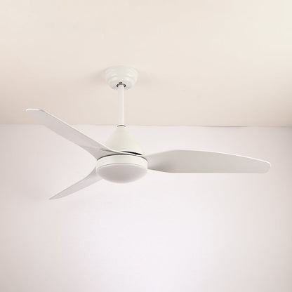 Modern Wood Ceiling Fan with Integrated LED Light | 6-Speed Control for Indoor Comfort 6