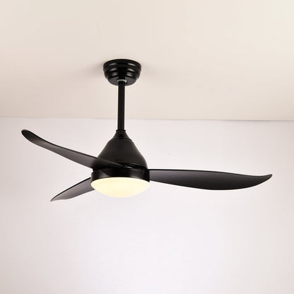 Modern Wood Ceiling Fan with Integrated LED Light | 6-Speed Control for Indoor Comfort 8
