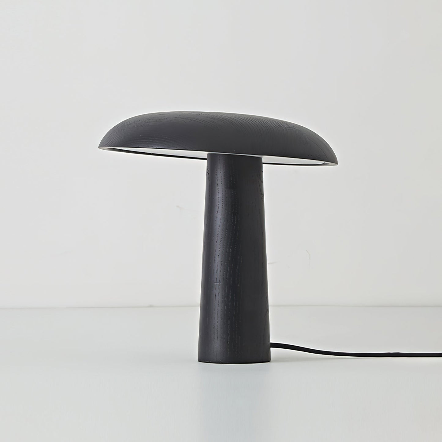 Natural Wood Table Lamp with Integrated LED Design | Stylish Bedside Lighting for Cozy Indoor Spaces 10