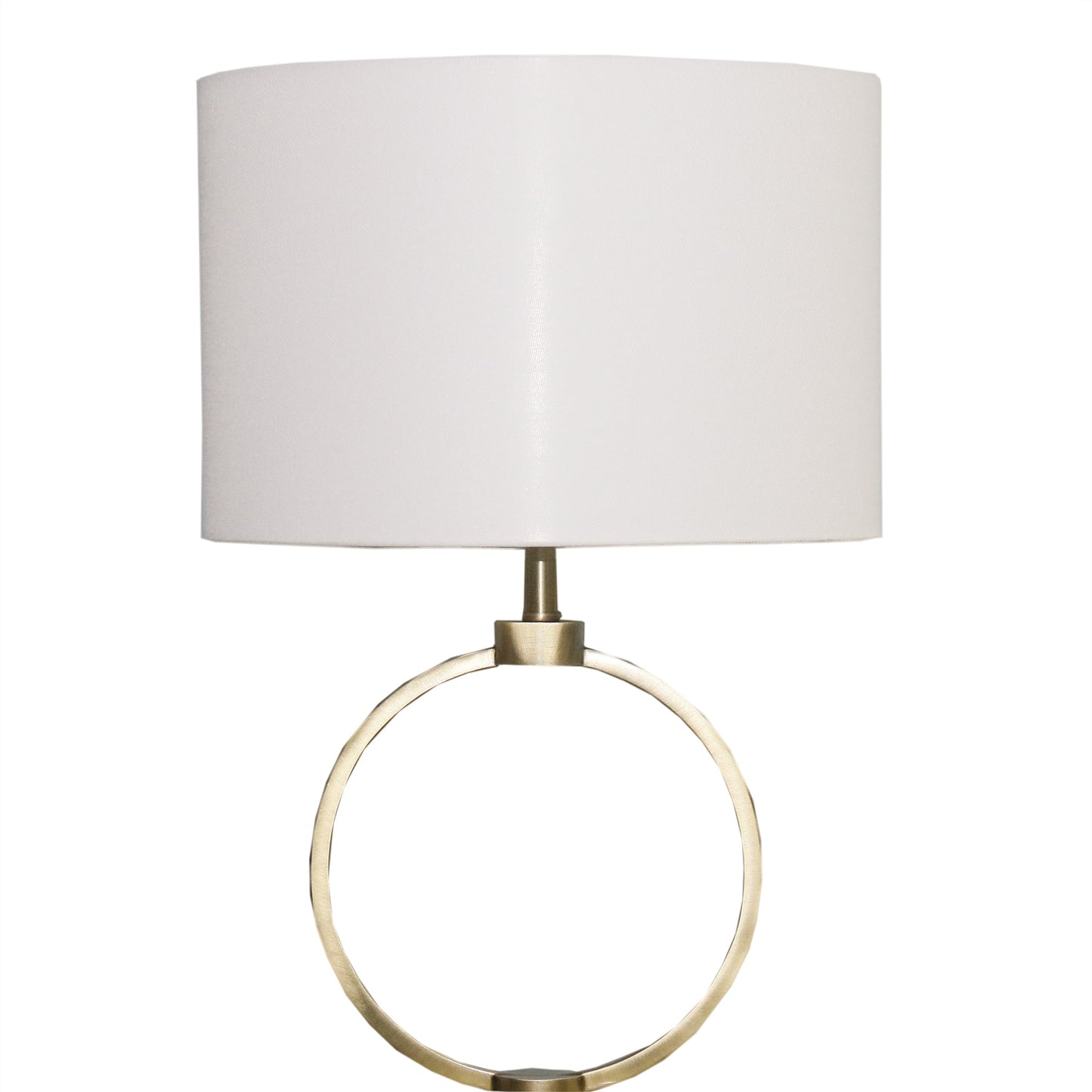 Sculptural Table Lamp | Modern Open Ring Design with Soft Shade | Stylish Bedroom & Living Room Lighting 4