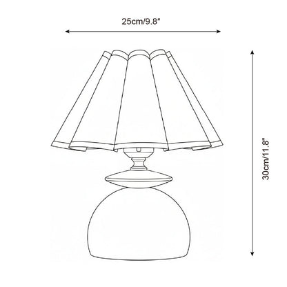Wabi-Sabi Wood Dome Table Lamp with Dimmable Feature | Stylish Lighting for Bedroom and Living Room 5